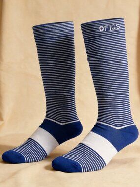 Size S | Figs Compression Socks Striped Premium Comfort